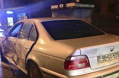 Azərbaycanlı turistlər Kiyevdə yol qəzasına düşdülər - FOTO