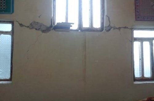 Zəlzələ nəticəsində Tərtərdə 3 ev uçub