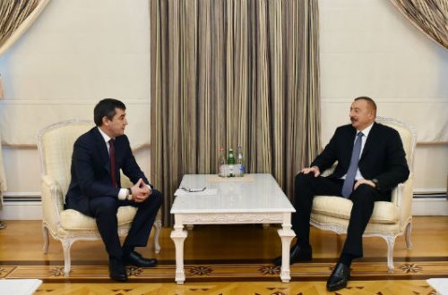 İlham Əliyev Özbəkistan baş nazirinin müavinini qəbul edib - YENİLƏNİB