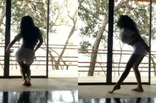 Məşhur azərbaycanlı modelin oriyental rəqsi sosial şəbəkələri 