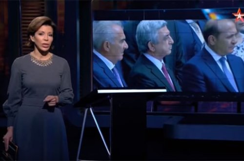 Rus telekanalından Sarkisyana sərt sözlər - Video