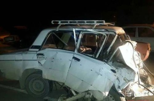 Novxanıda avtoqәz - Xəsarət alan var + Foto