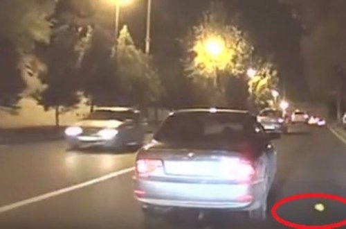 Bakıda tərbiyəsiz sürücü – VİDEO