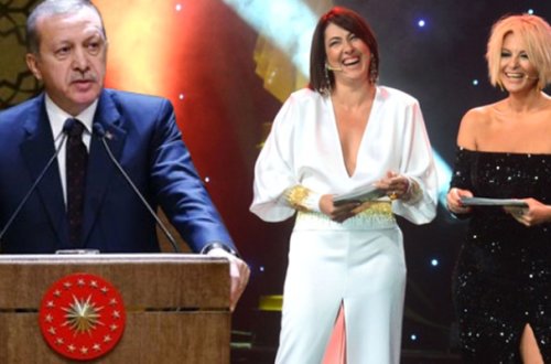 Ərdoğan aktrisanı tənqid etdi