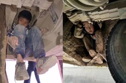 İki qardaş avtobusun altında 80 kilometr yol getdi - Ürək ağrıdan foto