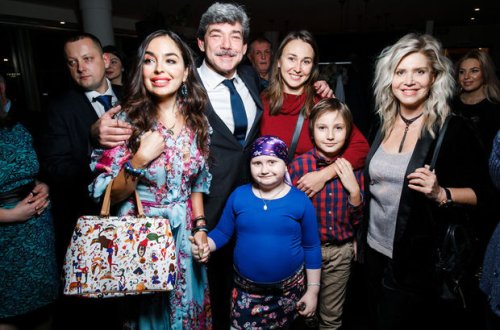 Leyla Əliyeva Moskvada film təqdimatında – FOTO