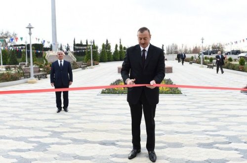 Prezident Ağcabədi rayonuna gedib - FOTO + YENİLƏNİB