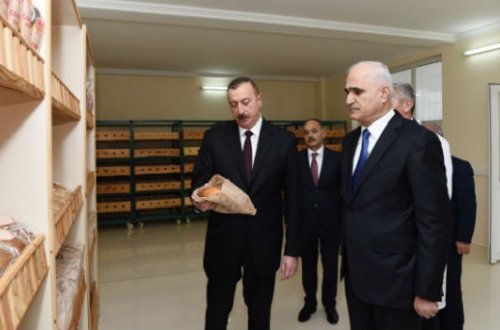 Ağcabədidə yeni çörək zavodunun açılışı oldu