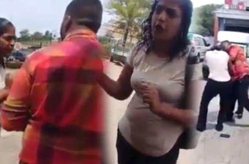 Bu dəfə tərsinə oldu - Ər onu məşuqəsi ilə tutan hamilə arvadını döydü - VİDEO