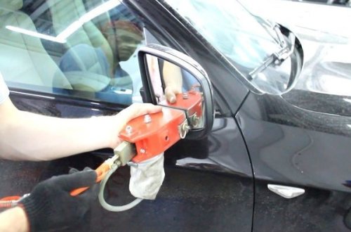 Avtomobillərin yan güzgülərini oğurlayan şəxs tutuldu