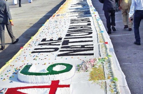 Dubayda ən böyük tort hazırlandı: Ağırlığı 5 tondur