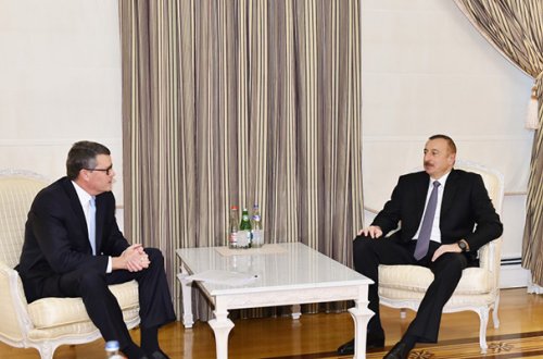 Əliyev CISCO şirkətinin nümayəndə heyətini qəbul edib