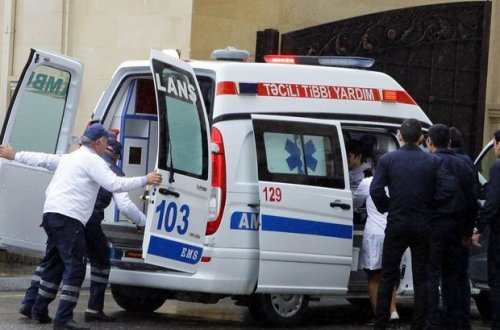 Bakıda qadın yemək bişirərkən yandı