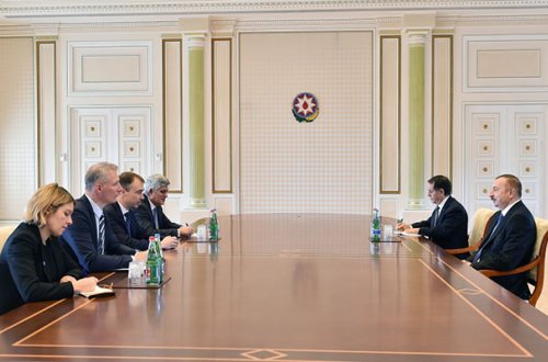 İlham Əliyev Aİ-nin xüsusi nümayəndəsini qəbul edib