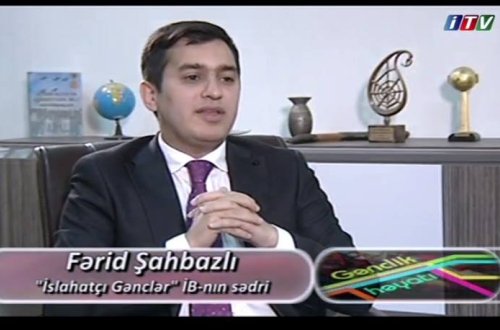 Fərid Şahbazlının müsahibəsi nüfuzlu beynəlxalq jurnalda dərc edilib-FOTO