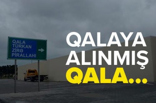 Prezidentin keçdiyi yolun üzərindəki torpaqları qanunsuz hasarlayan kimdir? (FOTOLAR)