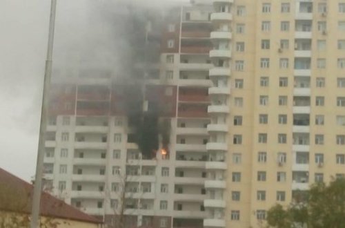 Xırdalanda yanğın: 25 nəfər təxliyyə olundu – VİDEO + FOTO