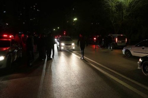 Yasamalda döyülən sürücü qəza törətdi – FOTO