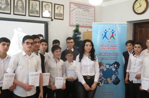 “Sahibkarlığa gənc baxış” layihəsinin açılış mərasimi uğurla həyata keçirildi.