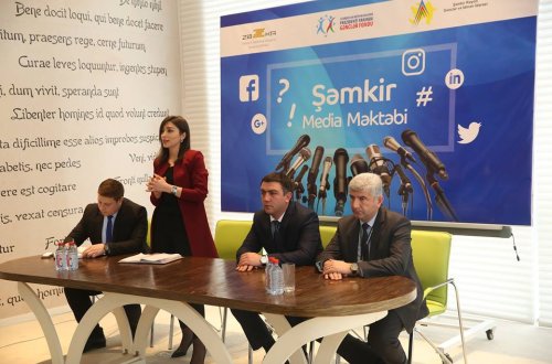 “Şəmkir media məktəbi” layihəsinin açılış mərasimi keçirildi