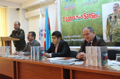 YAP Nərimanov rayon təşkilatında “O Qəhrəman Sənsən” adlı layihənin təlimi oldu