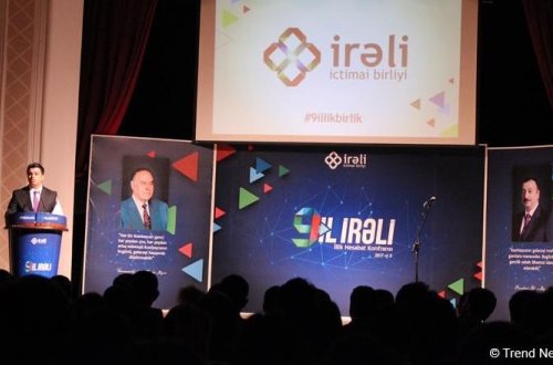 “İrəli” İctimai Birliyinin yaranmasının 9 illiyi qeyd olunub