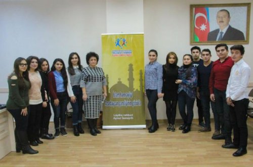 “İslam həmrəyliyi Azərbaycan gəncliyinin gözü ilə” layihəsinin təqdimatı keçirilib