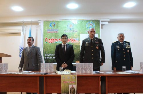 YAP Nərimanov rayon təşkilatında “O Qəhrəman Sənsən” adlı layihənin bağlanış mərasimi oldu