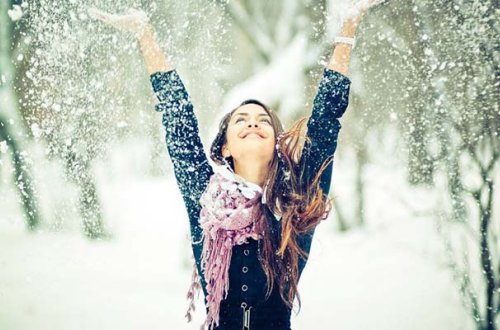 Bakıya qar yağır...