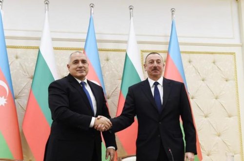 İlham Əliyev və Boyko Borisov mətbuata bəyanatlarla çıxış etdilər - FOTO (YENİLƏNDİ)