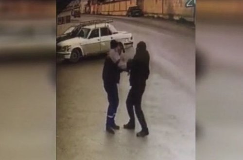 “Kürd Vüqar” xalasının ərini iki zərbəyə öldürdü – VİDEO