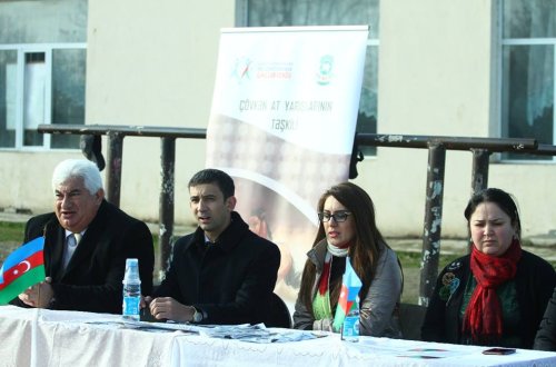 “İdeal atçılıq” klubunun üzvləri arasında yarış təşkil olunu