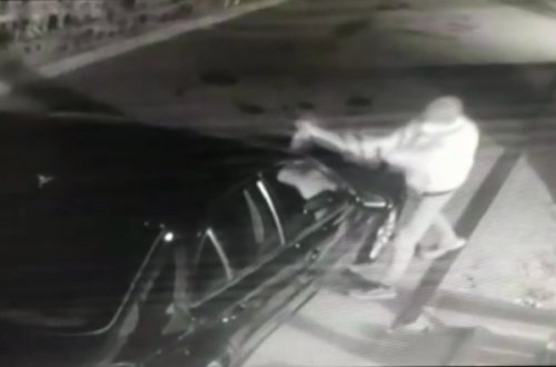 Bakıda maraqlı hadisə - VİDEO