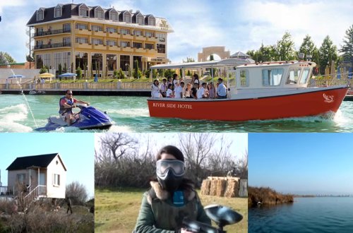 Mingəçevirdə ölkə turizminə səs salacaq layihə: KÜR ÇAYINDA YERLƏŞƏN ADA-da İŞLƏR DAVAM EDİR+VİDEO+FOTO