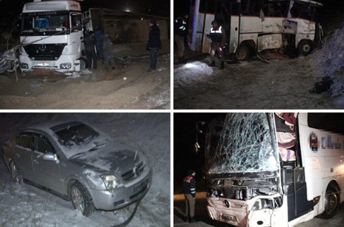 Qəzaya düşənlərə xilas etmək üçün getdi, öz qızı maşının altında qaldı - VİDEO - FOTO