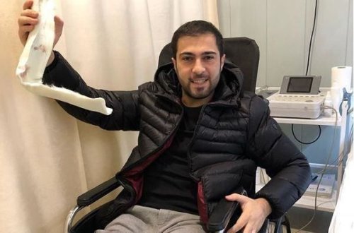 Ayağı sınan Namiq: Sümüyüm ətdən çıxmışdı