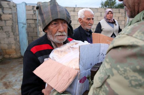 Azad edilən Adamanlıdan ilk FOTOlar - Sakinlər evlərinə qayıtdılar