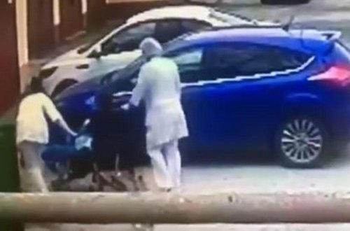 Rəhbəri erməni olan klinikada vicdansızlıq: əlil arabasındakı xəstəni küçəyə atdılar - VİDEO - FOTO