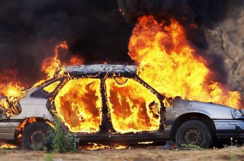 Bakıda “Jaguar” yandı