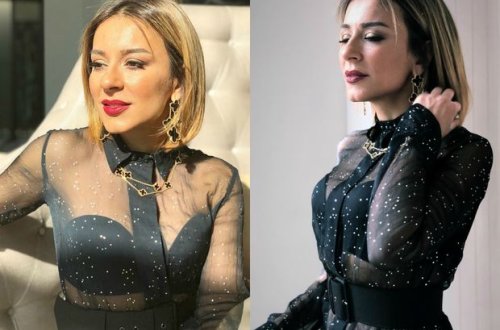 Tünzalə geyimi ilə diqqət çəkdi – FOTO