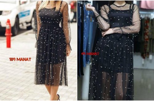 49 manatlıq paltarı 189 manata satdı - 