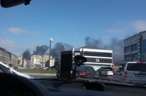  SON DƏQİQƏ: Bakıda güclü yanğın başlayıb – FOTOLAR+YENİLƏNİB