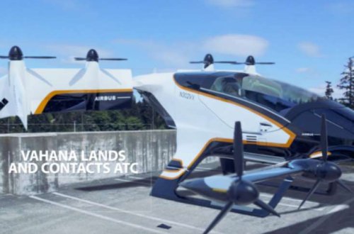 “Airbus”ın uçan taksisi ilk uçuşunu keçirdi - VİDEO