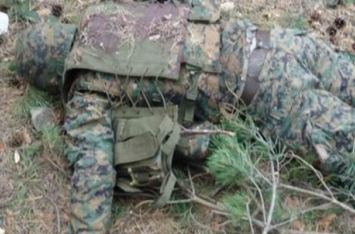 Qarabağda erməni hərbçi ölüb