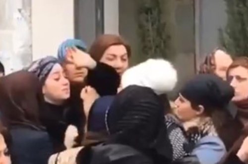 Damla atasıyla belə vidalaşdı - Video