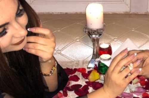 Şəbnəmə hacı ərindən bahalı hədiyyə - Fotolar