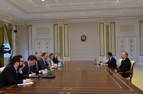 Prezident İlham Əliyev Avropa İttifaqının xüsusi elçisini qəbul edib