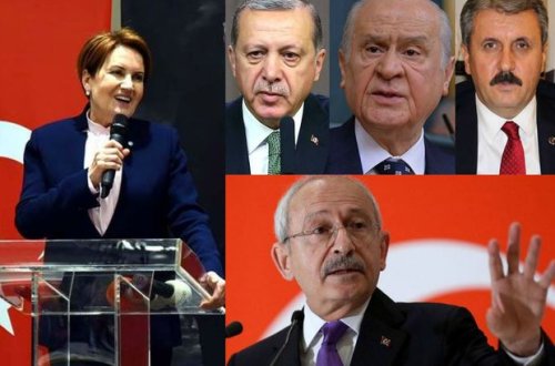 Türkiyədə seçki: Ərdoğanın “Cümhur”una qarşı Akşənərin “12-lər”i