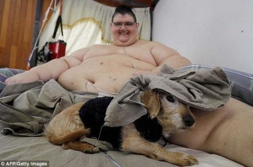 Ən kök adam 250 kq arıqladı - FOTO