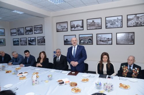 Nəsimi rayonunda Xocalı sakinləri ilə görüş keçirilmişdir - FOTOLAR